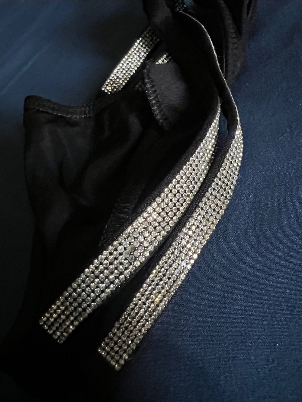 Victoria’s Secret Very Sexy Double Shine Thong in Black - Picture 8 of 9